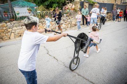 Los peques de la localidad se lo han pasado en grande con esta actividad