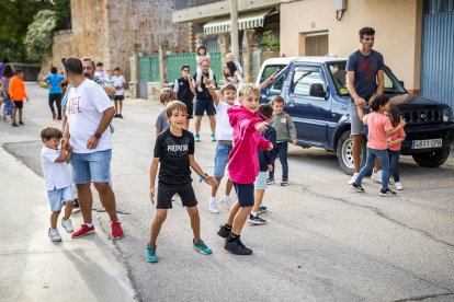 Los peques de la localidad se lo han pasado en grande con esta actividad