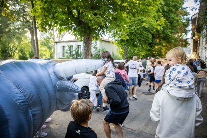 Los peques de la localidad se lo han pasado en grande con esta actividad