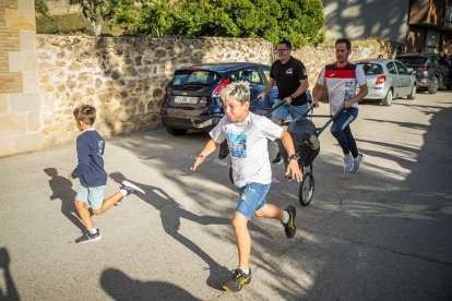 Los peques de la localidad se lo han pasado en grande con esta actividad