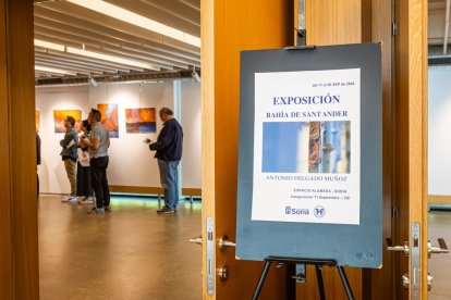 La exposición está repartida entre las tres salas del Espacio Alameda