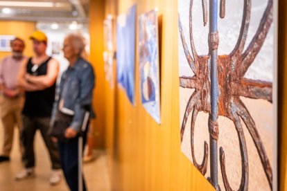 La exposición está repartida entre las tres salas del Espacio Alameda