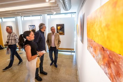 La exposición está repartida entre las tres salas del Espacio Alameda