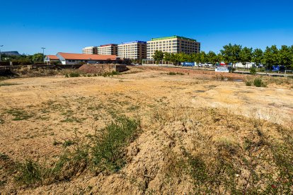 Panorámica del sector reordenado en la Avenida de Valladolid.