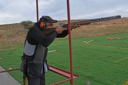 Fernando Arribas en plena competición.