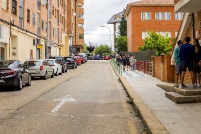 Calle Manuel Blasco en Soria.