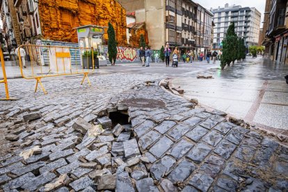 Las calles de Soria fueron auténticos ríos