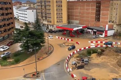 Las calles de Soria fueron auténticos ríos