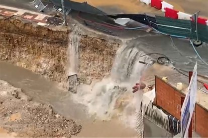 Las calles de Soria fueron auténticos ríos