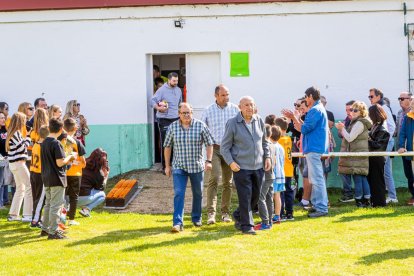 Día de celebración en el mítico campo de fútbol