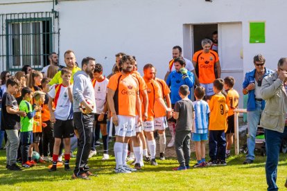 Día de celebración en el mítico campo de fútbol