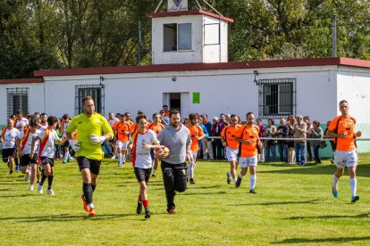 Día de celebración en el mítico campo de fútbol