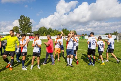 Día de celebración en el mítico campo de fútbol