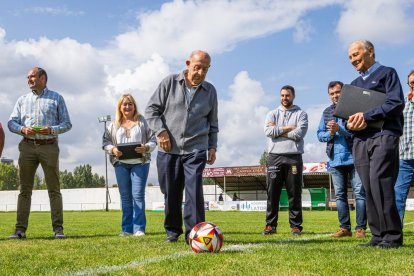 Día de celebración en el mítico campo de fútbol