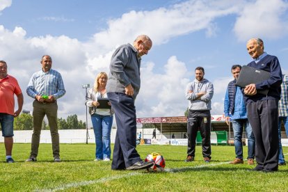 Día de celebración en el mítico campo de fútbol