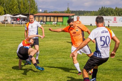 Día de celebración en el mítico campo de fútbol