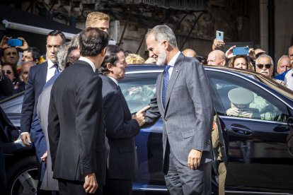 El acto contó con la presencia del Rey Felipe VI