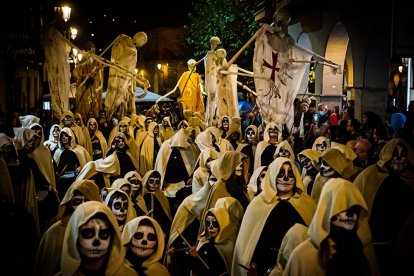 Desfile de Las Ánimas en una edición anterior.