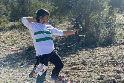 Uno de los participantes en categoría cadete.