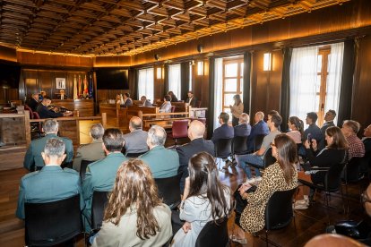 Los integrantes de la Policía Local de Soria han conmemorado su patrón.