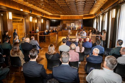 Los integrantes de la Policía Local de Soria han conmemorado su patrón.