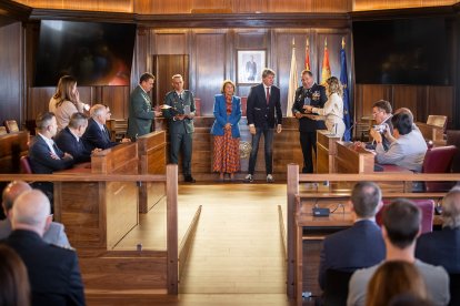 Los integrantes de la Policía Local de Soria han conmemorado su patrón.