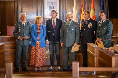 Los integrantes de la Policía Local de Soria han conmemorado su patrón.