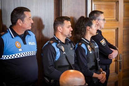 Los integrantes de la Policía Local de Soria han conmemorado su patrón.