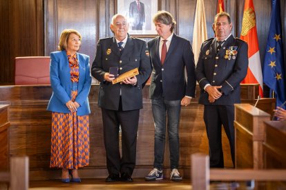 Los integrantes de la Policía Local de Soria han conmemorado su patrón.