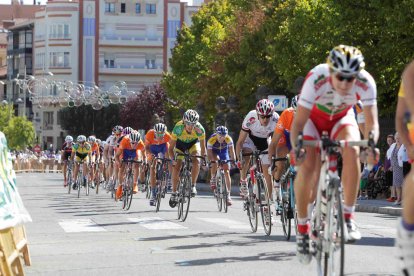 Edición de 2011 de la carrera soriana cuando se celebraba en el circuito de la Alameda de Cervantes.