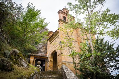 Espectacular resultado de la restauración de las pinturas de la ermita soriana.