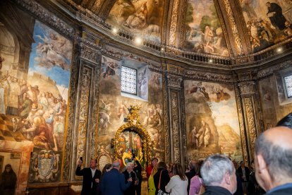 Espectacular resultado de la restauración de las pinturas de la ermita soriana.