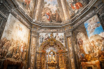 Espectacular resultado de la restauración de las pinturas de la ermita soriana.