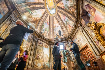 Espectacular resultado de la restauración de las pinturas de la ermita soriana.