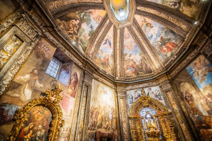 Espectacular resultado de la restauración de las pinturas de la ermita soriana.