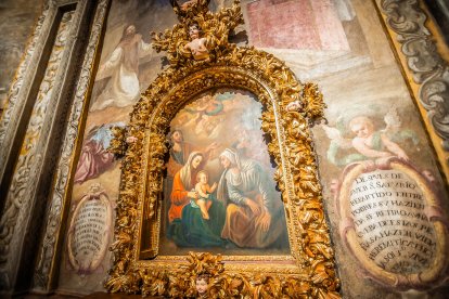 Espectacular resultado de la restauración de las pinturas de la ermita soriana.