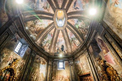 Espectacular resultado de la restauración de las pinturas de la ermita soriana.