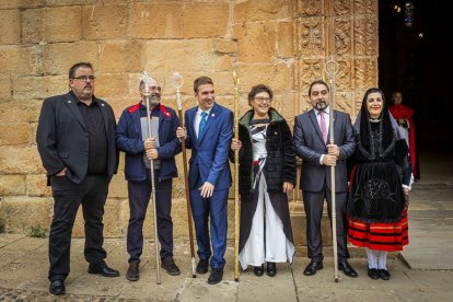 El oficio fue celebrado en la remodelada Concatedral de San Pedro