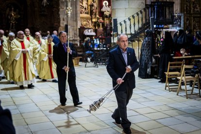 El oficio fue celebrado en la remodelada Concatedral de San Pedro