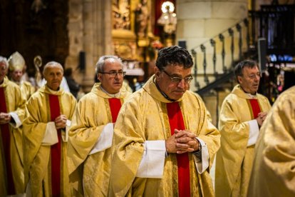 El oficio fue celebrado en la remodelada Concatedral de San Pedro