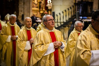 El oficio fue celebrado en la remodelada Concatedral de San Pedro