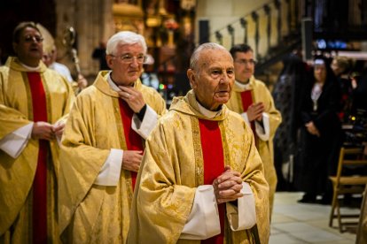 El oficio fue celebrado en la remodelada Concatedral de San Pedro