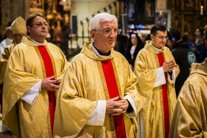 El oficio fue celebrado en la remodelada Concatedral de San Pedro