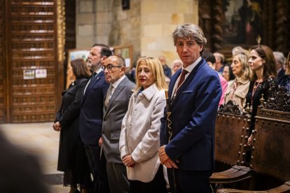 El oficio fue celebrado en la remodelada Concatedral de San Pedro