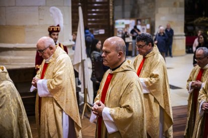 El oficio fue celebrado en la remodelada Concatedral de San Pedro