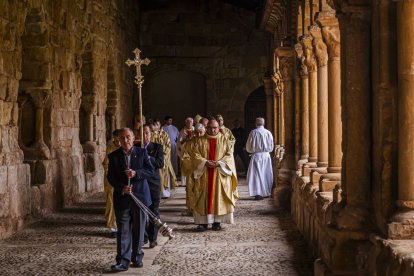 El oficio fue celebrado en la remodelada Concatedral de San Pedro