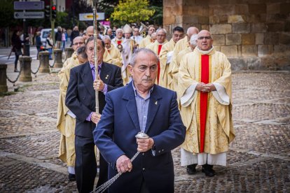 El oficio fue celebrado en la remodelada Concatedral de San Pedro