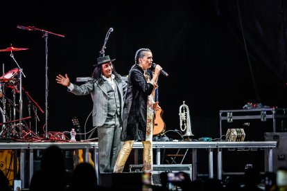 La Potra Salvaje hizo desatarse a bailar a toda la Plaza Mayor