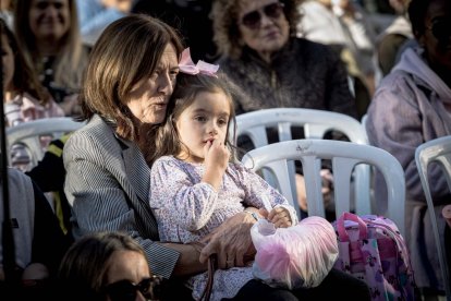 El espectáculo infantil ha tenido lugar en la plaza de las Mujeres.