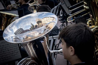 Concierto de la Banda en Mariano Granados.